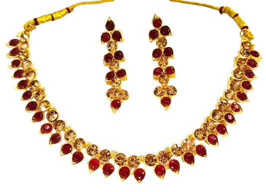 LCT stone Delicate Necklace for Festival