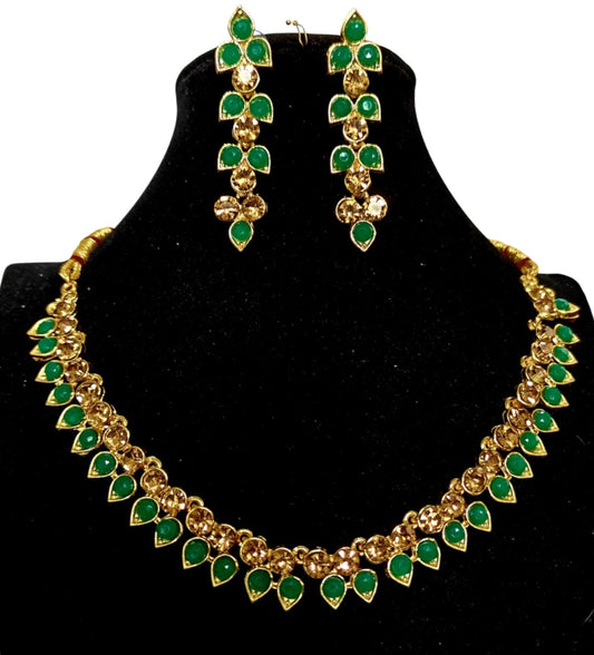 LCT stone Delicate Necklace for Festival