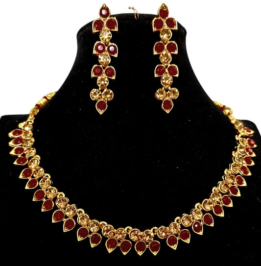 LCT stone Delicate Necklace for Festival