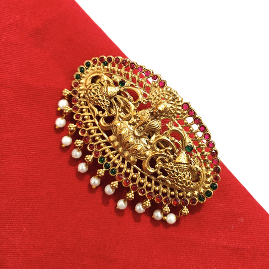 South Indian Hair Clip Matte Finish