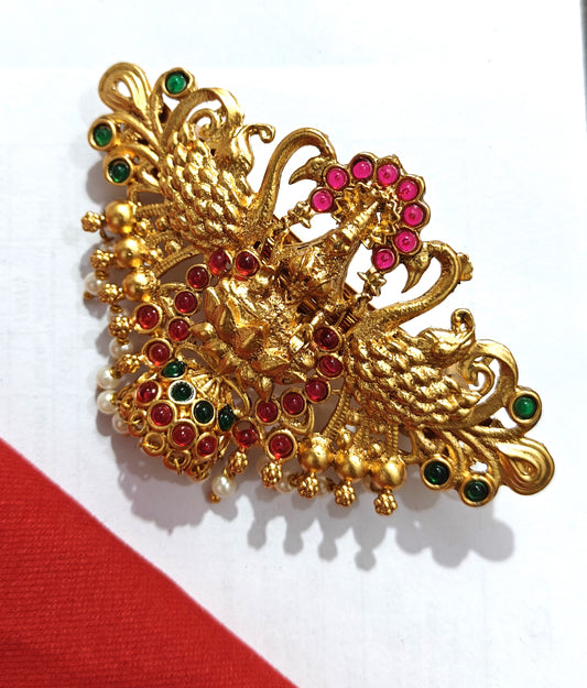 South Indian Hair Clip Matte Finish HC-559